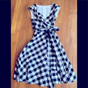 Calvin Klein gingham dress size 2